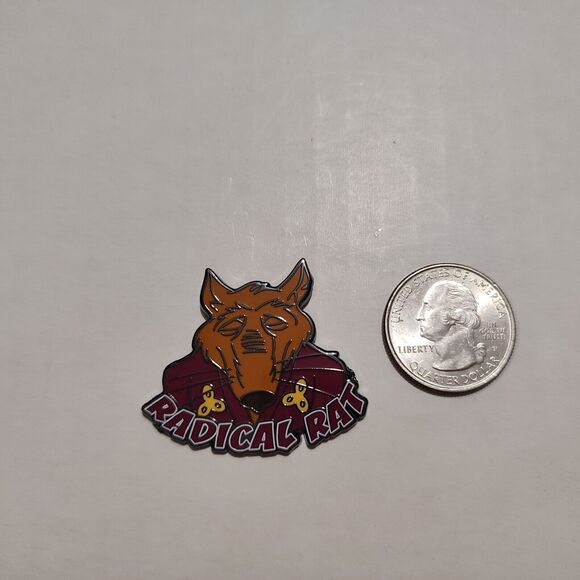 Teenage Mutant Ninja Turtles Splinter Enamel Pin Official TMNT Collectible Badge - Picture 2 of 5